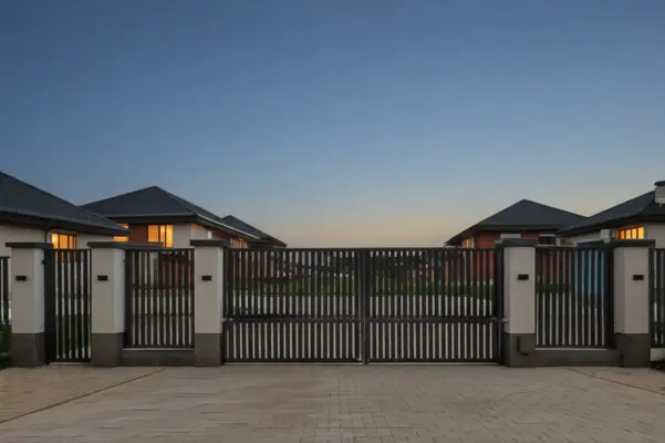 Распашные ворота Prestige с электроприводом